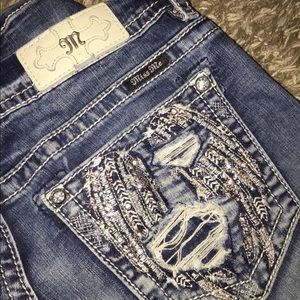 Miss Me Mid Rise Easy Crop Jeans